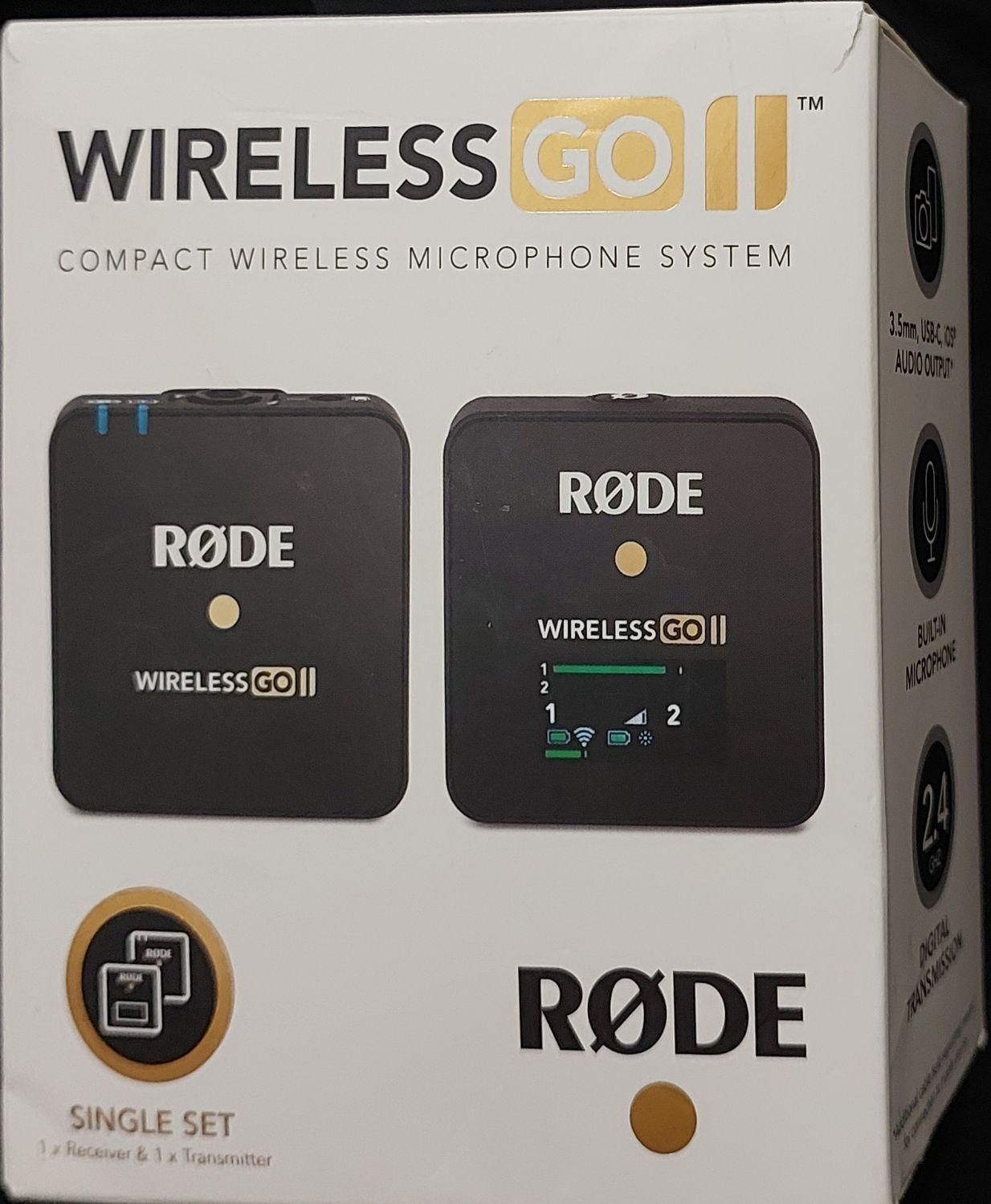 میکروفن بی سیم RODE WIRELESS GO II|صوتی و تصویری|بهبهان, |دیوار