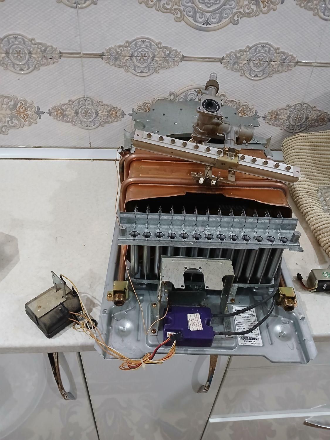 تعمیرات آبگرمکن بوتان آبگرمکن مخزنی با بخاری گازی|خدمات پیشه و مهارت|یزد, |دیوار