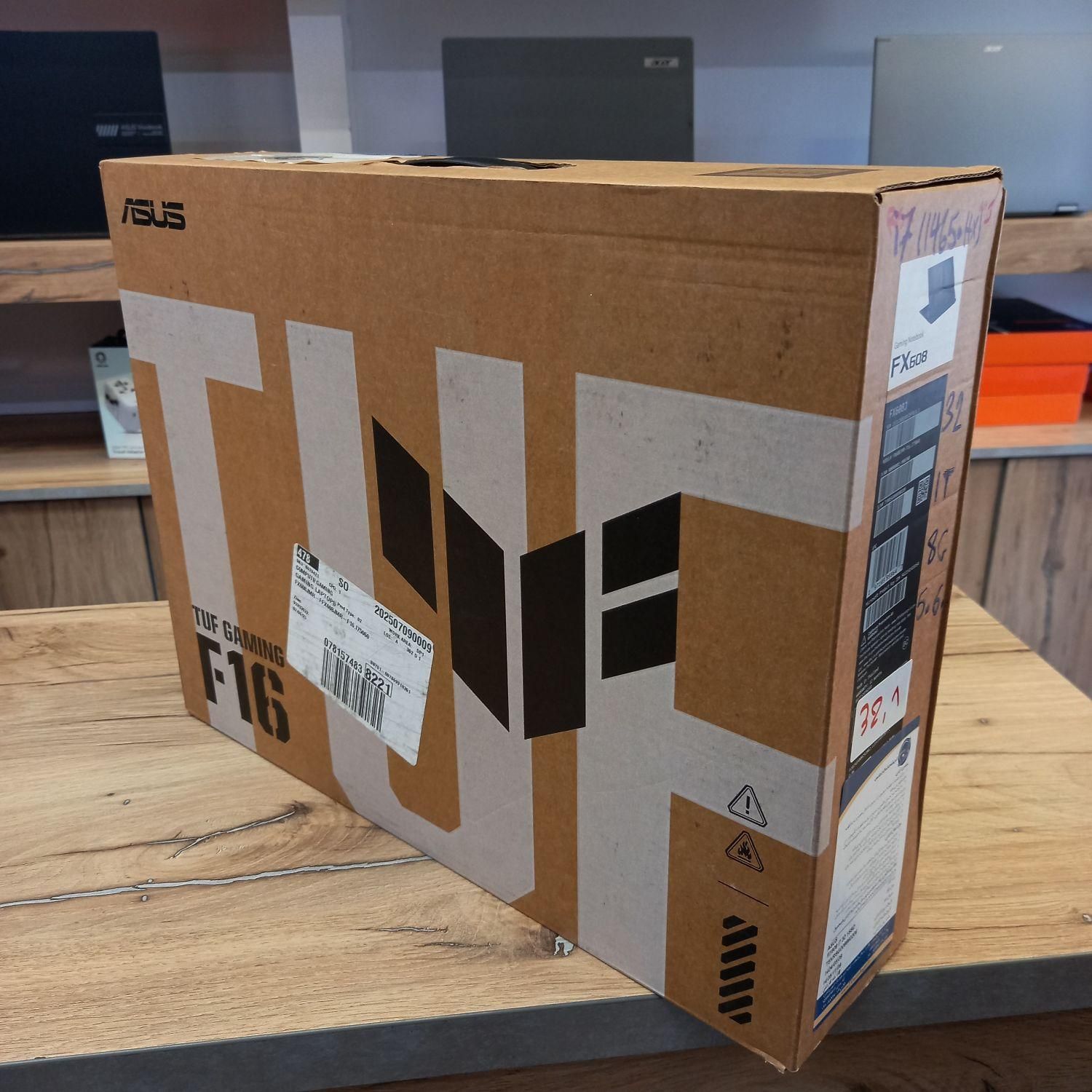 لپتاپ ایسوس ASUS TUF GAMING FX608JMR|رایانه همراه|شیراز, ملاصدرا|دیوار