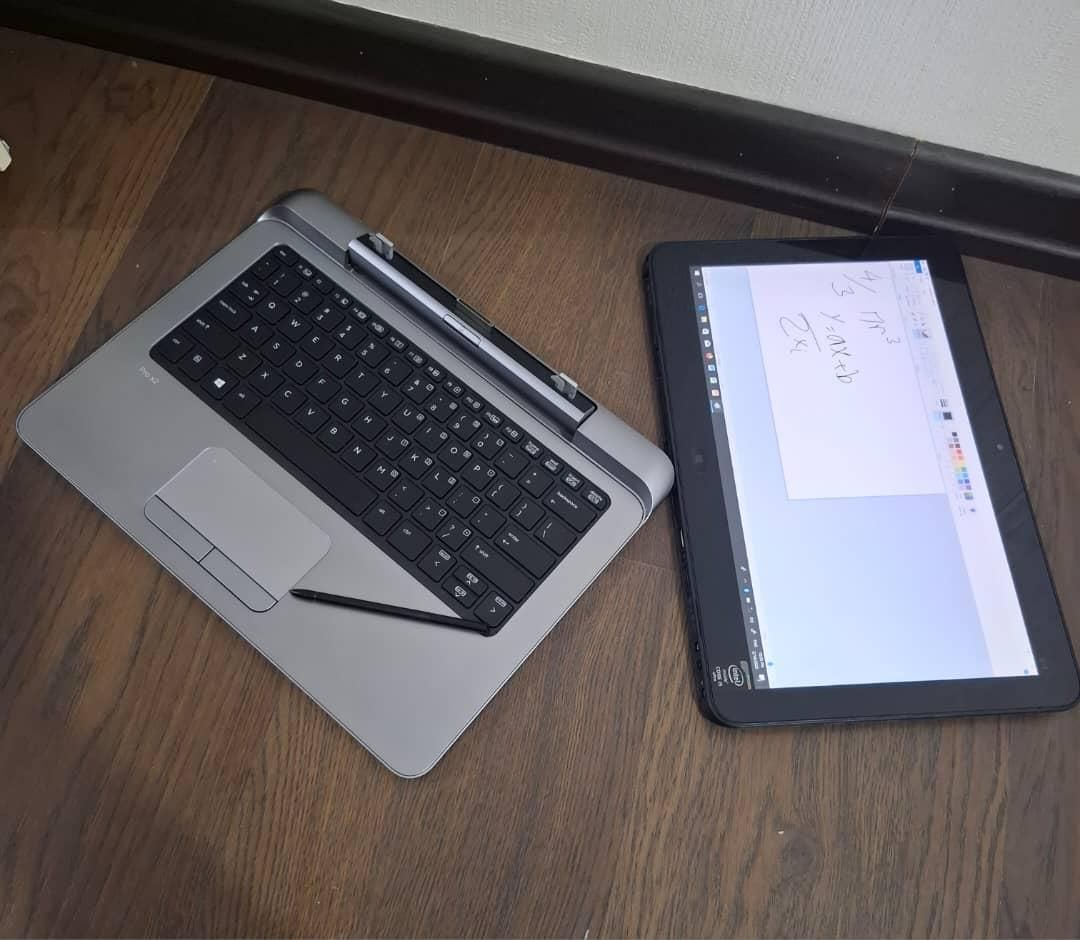 لپتاپ جداشونده، صفحه لمسی Touch و قلم اصلی hp|رایانه همراه|گنبد کاووس, |دیوار