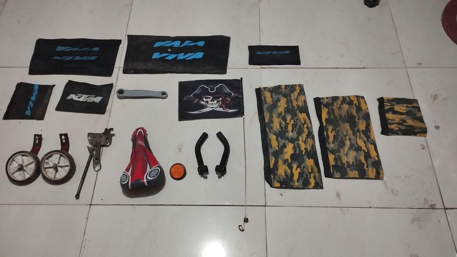 وسایل تزیینی دوچرخه|دوچرخه، اسکیت، اسکوتر|ساوه, |دیوار