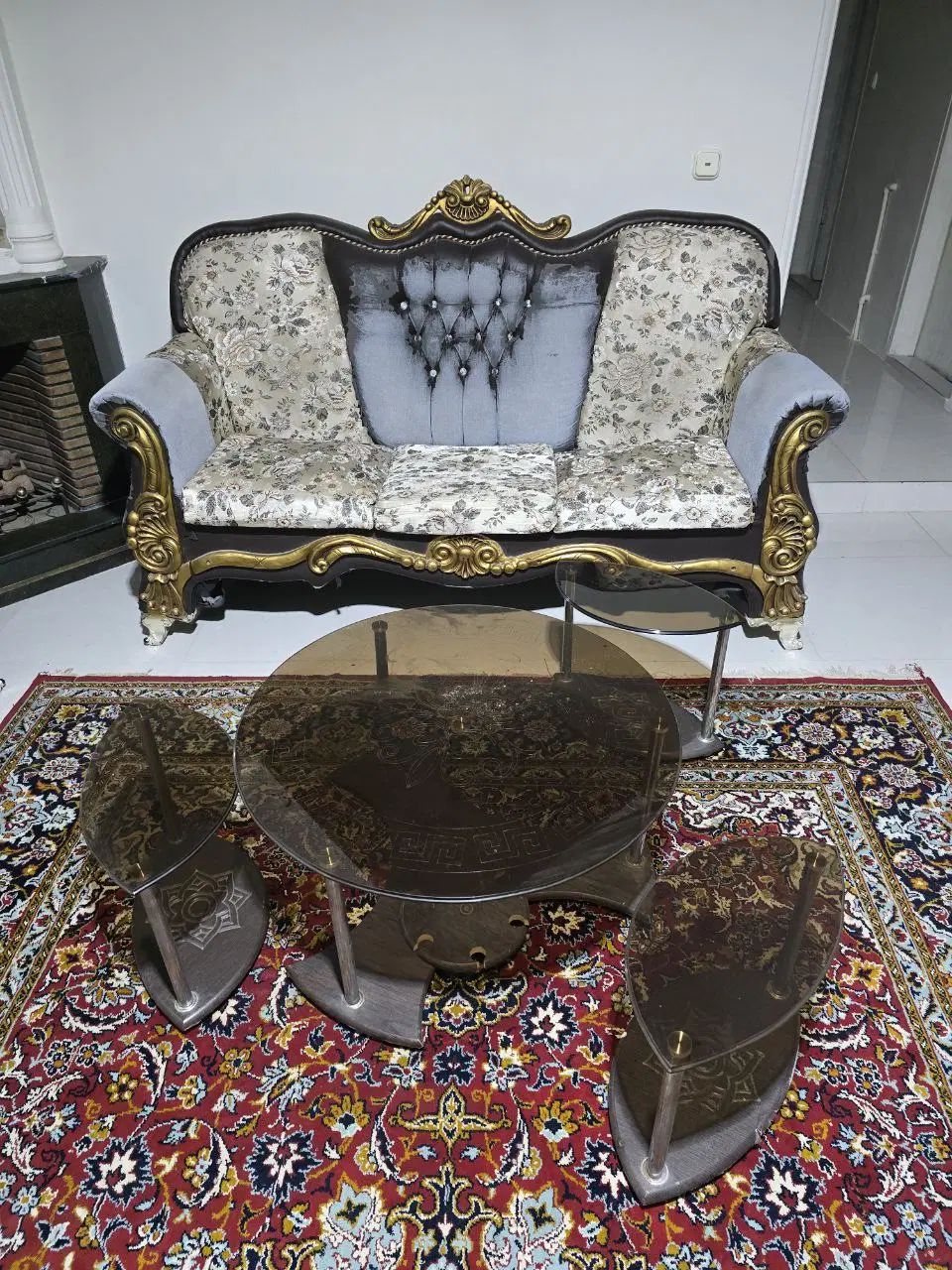 مبل 7نفره|مبلمان خانگی و میز عسلی|تهران, تهران پارس|دیوار