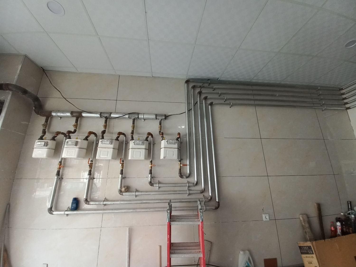 لوله کشی گاز وآتش نشانی|خدمات پیشه و مهارت|خوی, |دیوار