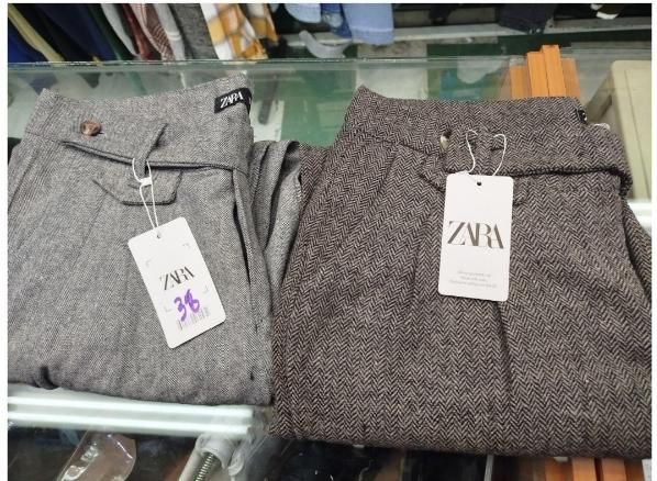 شلوار مام پارچه ای ترند روز دو پیل NO1 ZARA|لباس|یاسوج, |دیوار