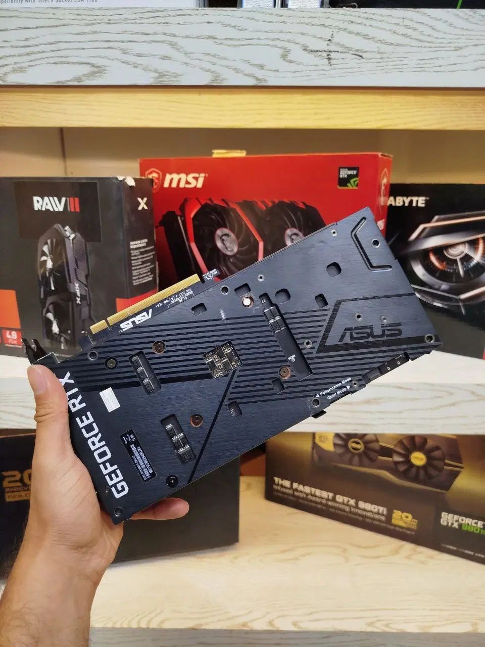 کارت گرافیک ASUS DUAL RTX 3060 Ti 8G|قطعات و لوازم جانبی رایانه|مشهد, ارشاد|دیوار