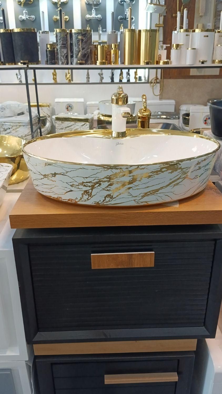 روشویی کابینتی صدرا - تولید مستقیم کارخانه|لوازم سرویس بهداشتی|کرج, برغان|دیوار