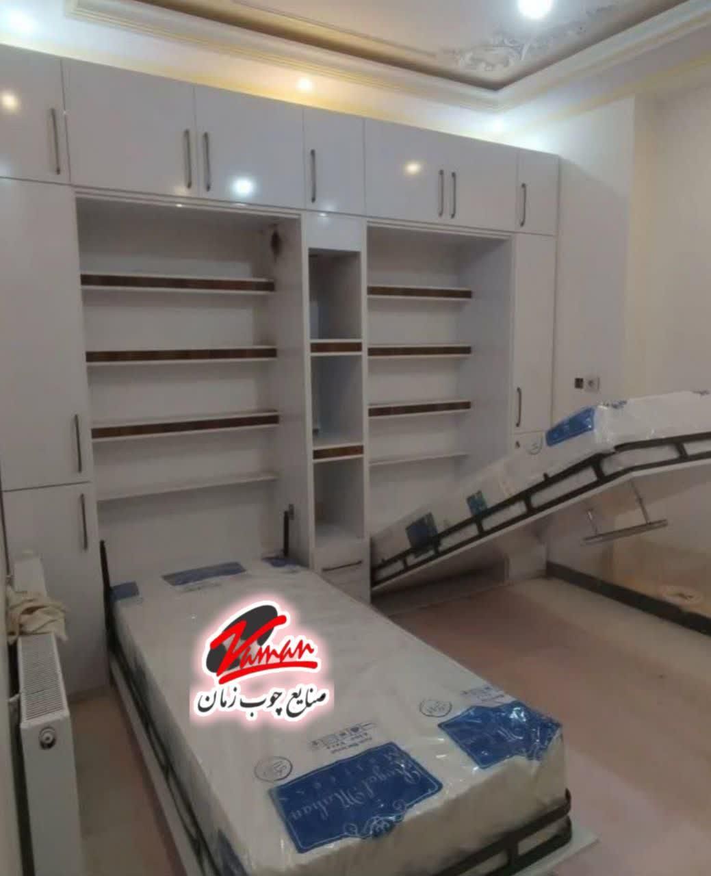 کمد دیواری تخت تاشو مدرن کد126|تخت و سرویس خواب|تهران, امانیه|دیوار