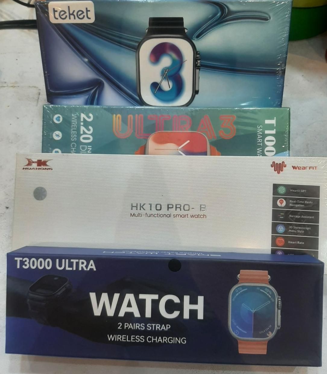 انواع ساعت های هوشمند اورجینال|لوازم جانبی موبایل و تبلت|تبریز, |دیوار