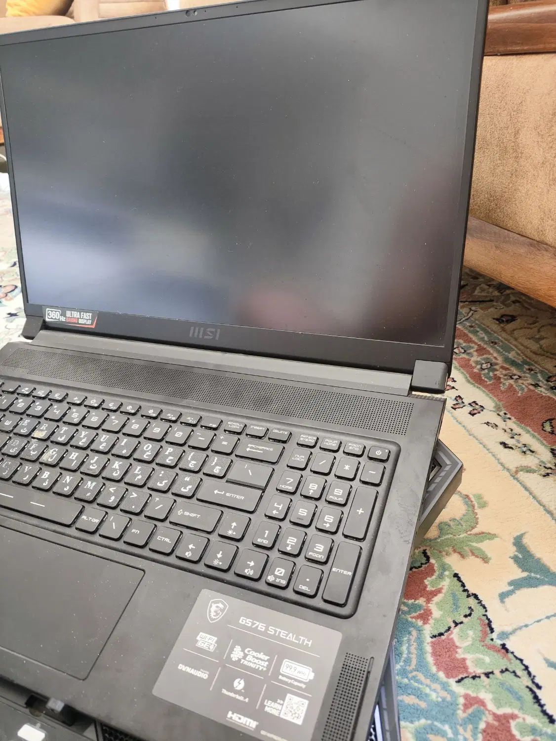 لبتاب msi gs76 11ug ال سی دی ۳۶۰ هرتز|رایانه همراه|مشهد, رضاشهر|دیوار