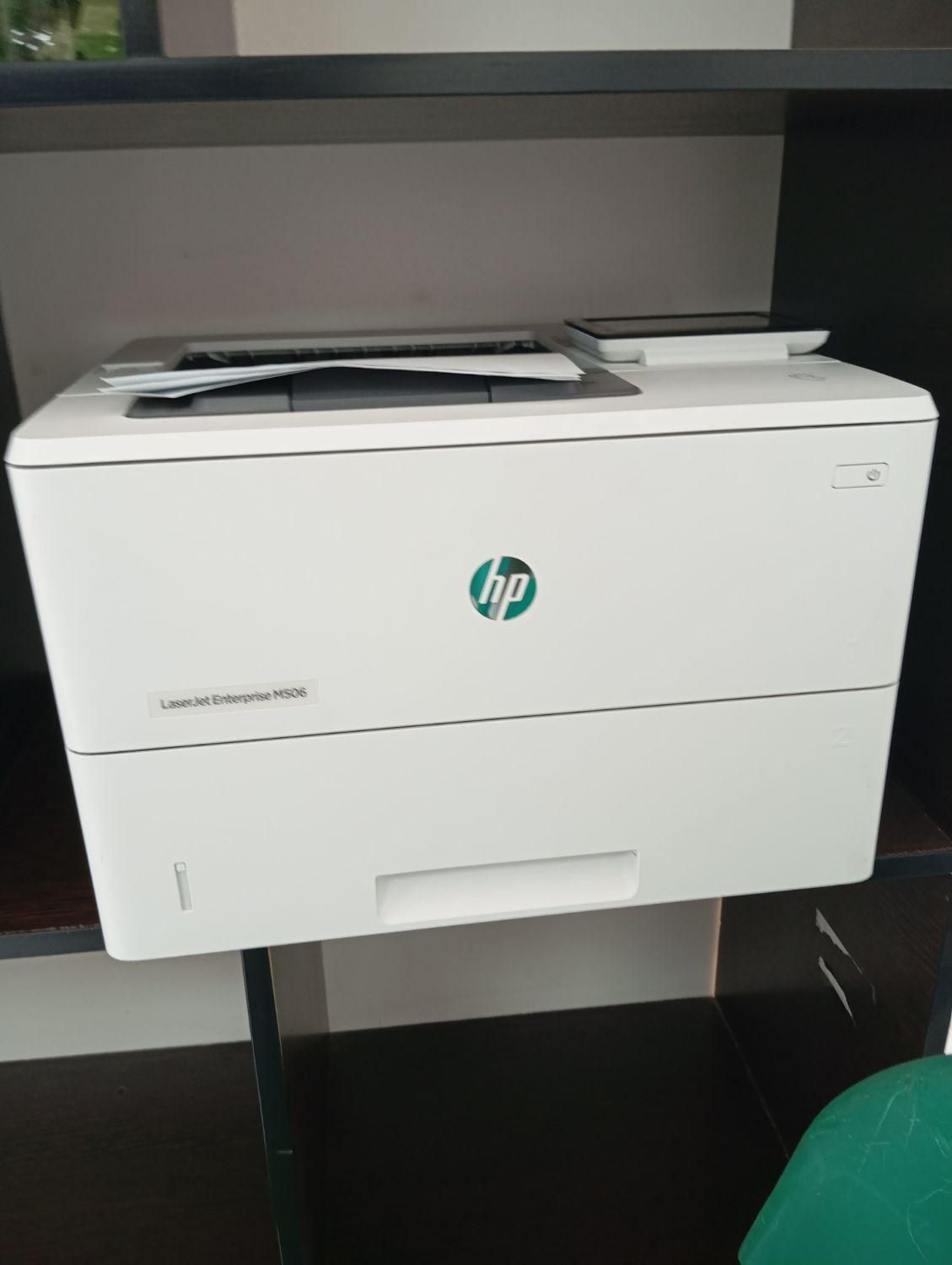 پرینتر hp 506dnw  با وای فای|پرینتر، اسکنر، کپی، فکس|ایلام, |دیوار
