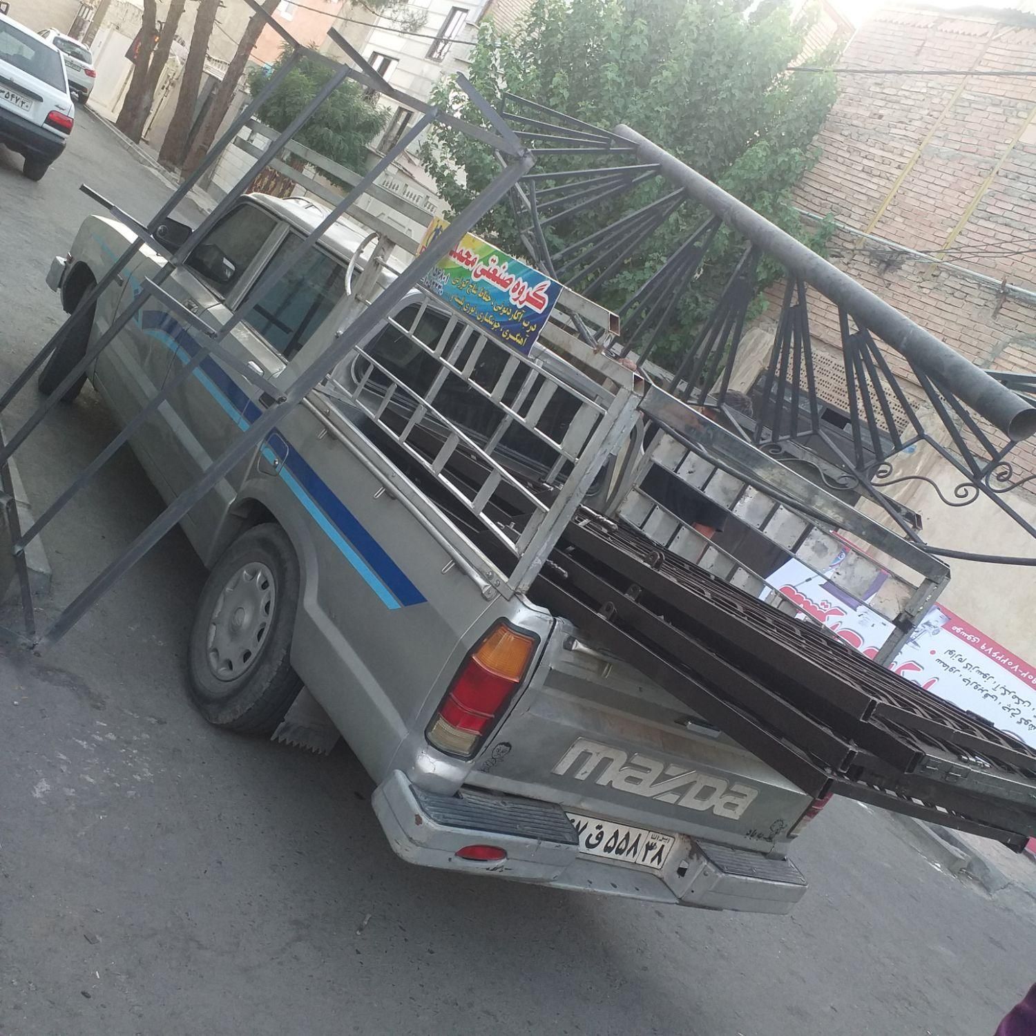 درب اکاردونی پله صاف پله گرد حفاض جوشکاری سیار|مصالح و تجهیزات ساختمان|اسلام‌شهر, |دیوار