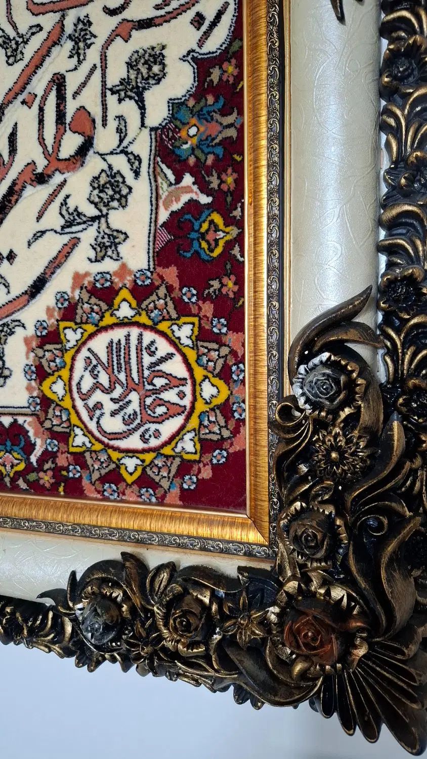 تابلوفرش گلدان و ون یکاد|تابلو فرش|مشهد, تلگرد|دیوار