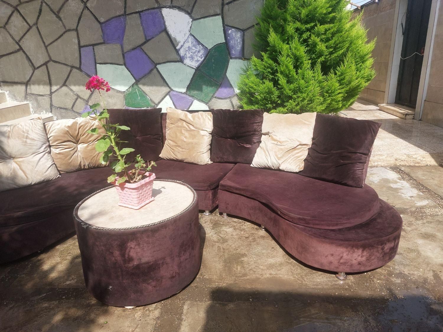 مبل راحتی ۷ نفره|مبلمان خانگی و میز عسلی|رشت, جانبازان|دیوار