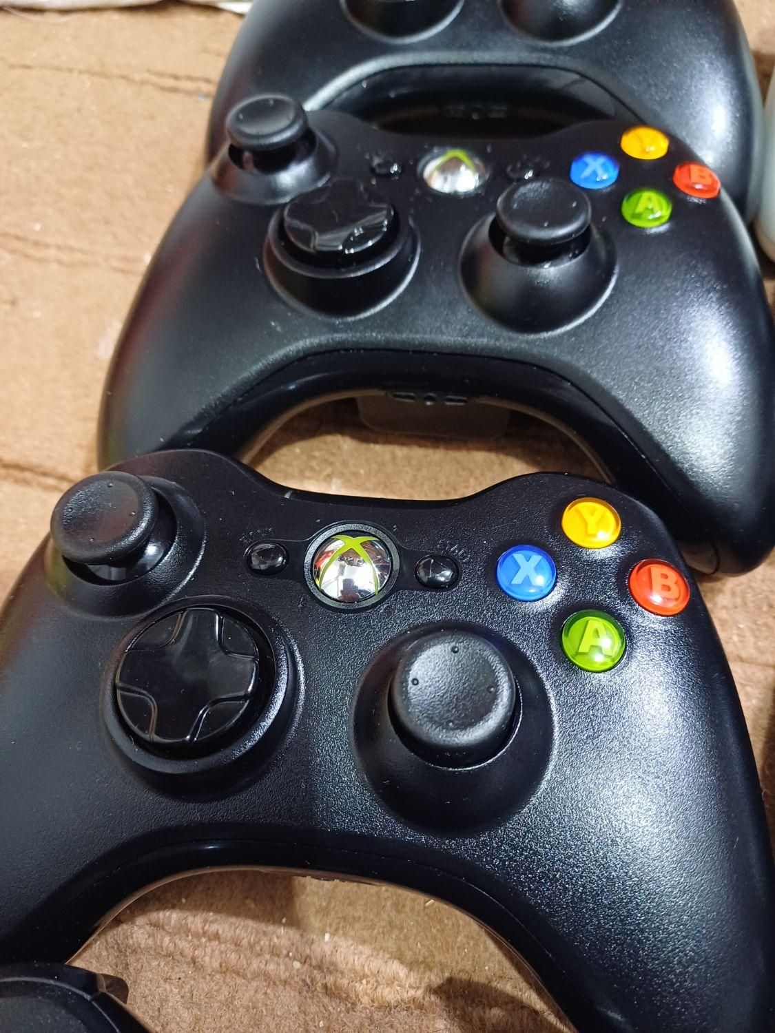 دسته ایکس با‌کس۳۶۰ اصلی xbox360+ کینکت|کنسول، بازی ویدئویی و آنلاین|قم, شاه سید علی|دیوار