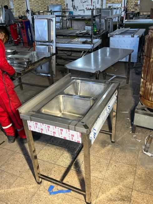 آبچکان و سینک صنعتی / میز استیل|کافیشاپ و رستوران|مشهد, توس (بلوار توس)|دیوار