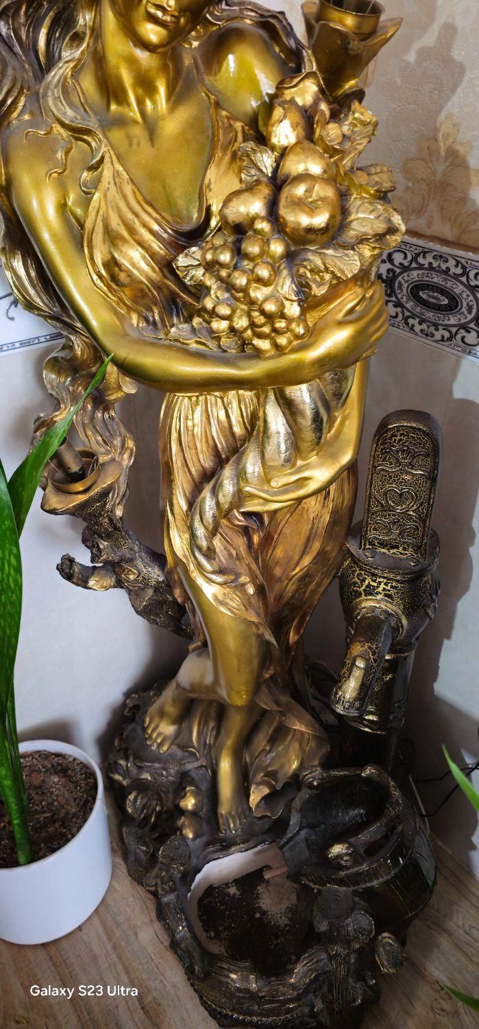 آب نما دکوری پلی استر با قد ۱/۵ متر|مجسمه، تندیس، ماکت|قرچک, شهرک الحدید|دیوار