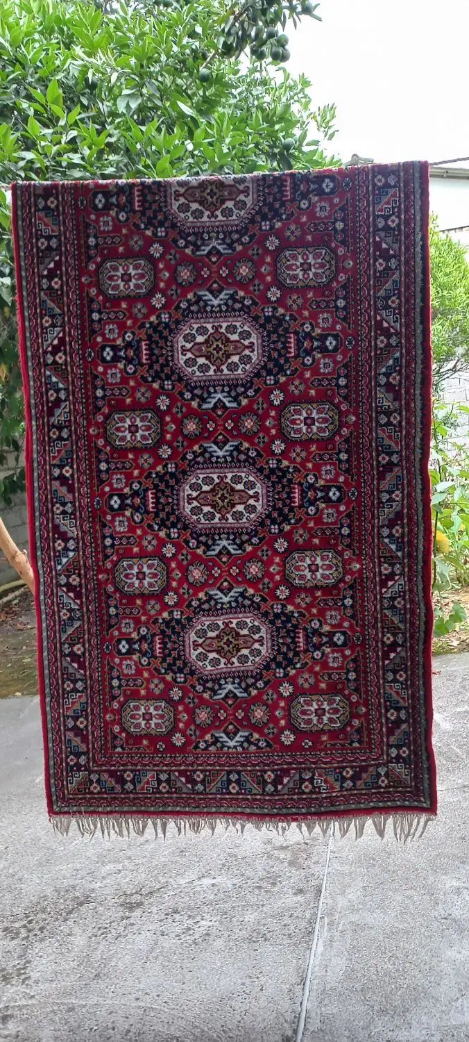 یک عدد فرش ۶متری ویک عددفرش کناره سه متری|فرش|چالوس, |دیوار