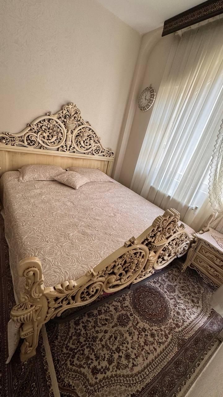 سرویس خواب دو نفره کاملا سالم همراه تشک|تخت و سرویس خواب|تهران, یاخچی‌آباد|دیوار