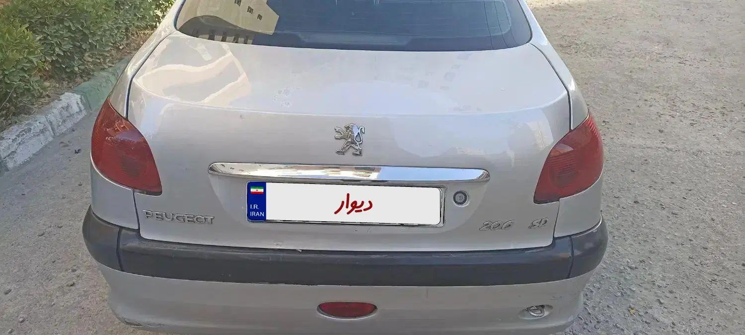 پژو 206 SD مدل ۸۷ سالم و مرتب|خودرو سواری و وانت|مشهد, بهارستان|دیوار