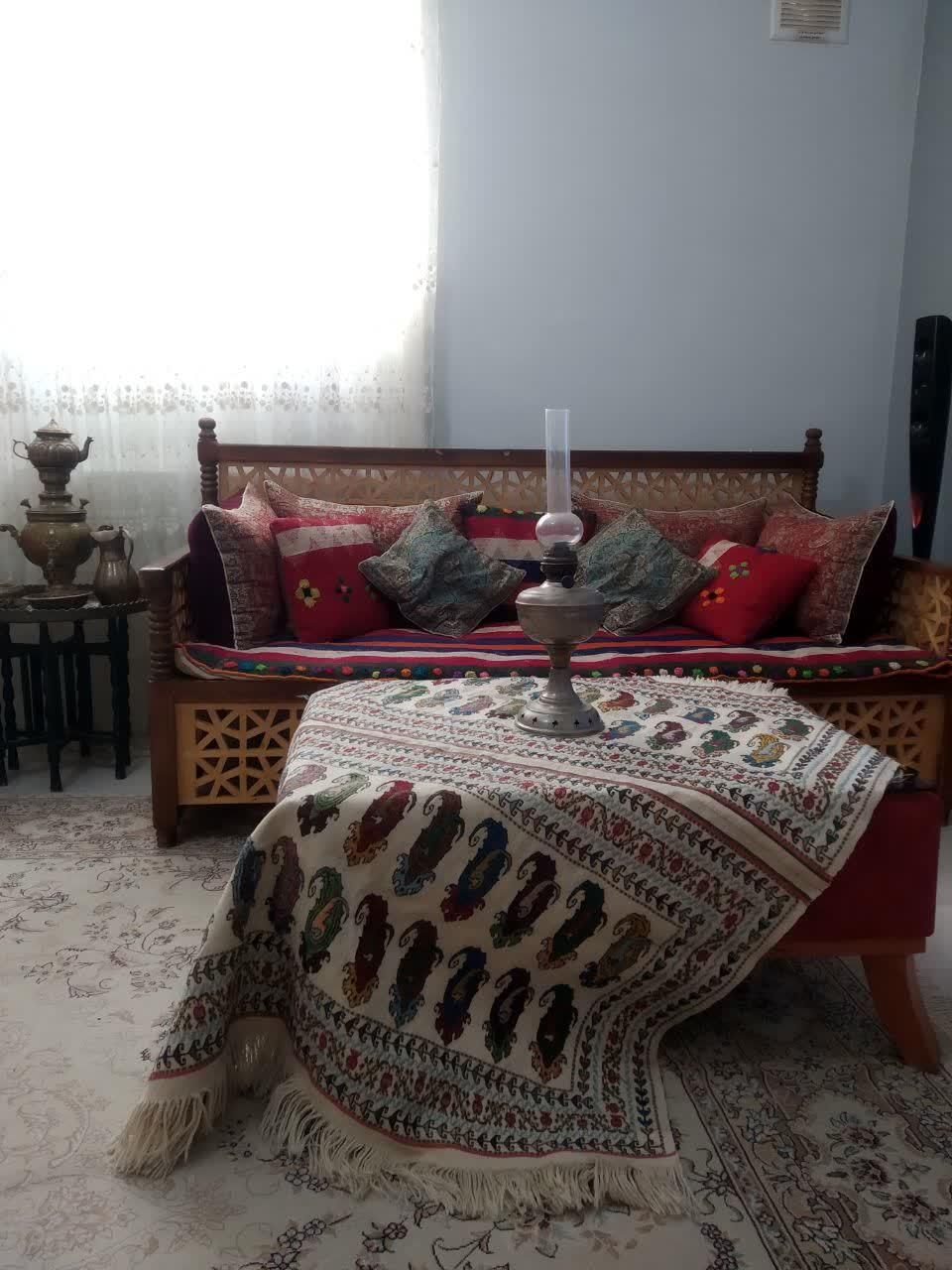 دو جف رویه پشتی دستبافت|پشتی|شیراز, دکتر حسابی|دیوار