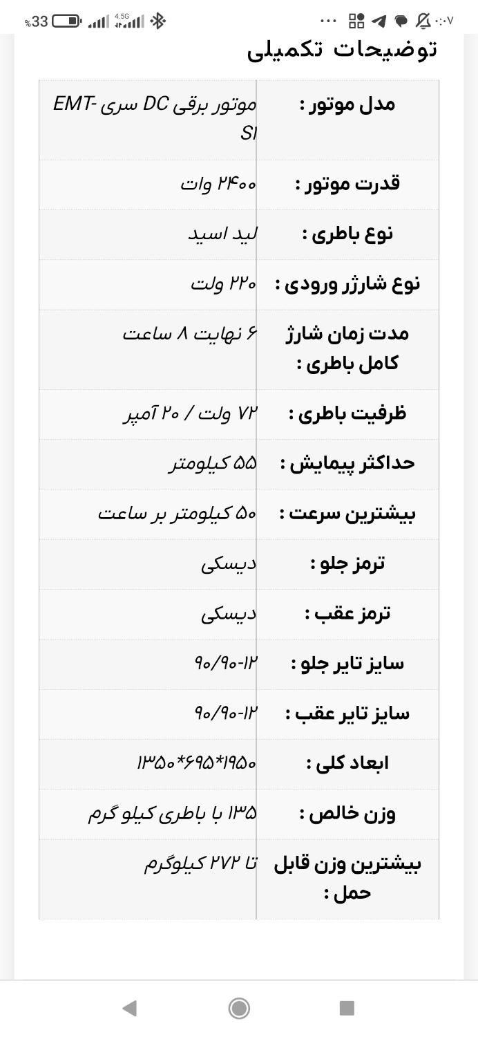 موتور برقی جدید و شیک|موتورسیکلت|بندرعباس, |دیوار