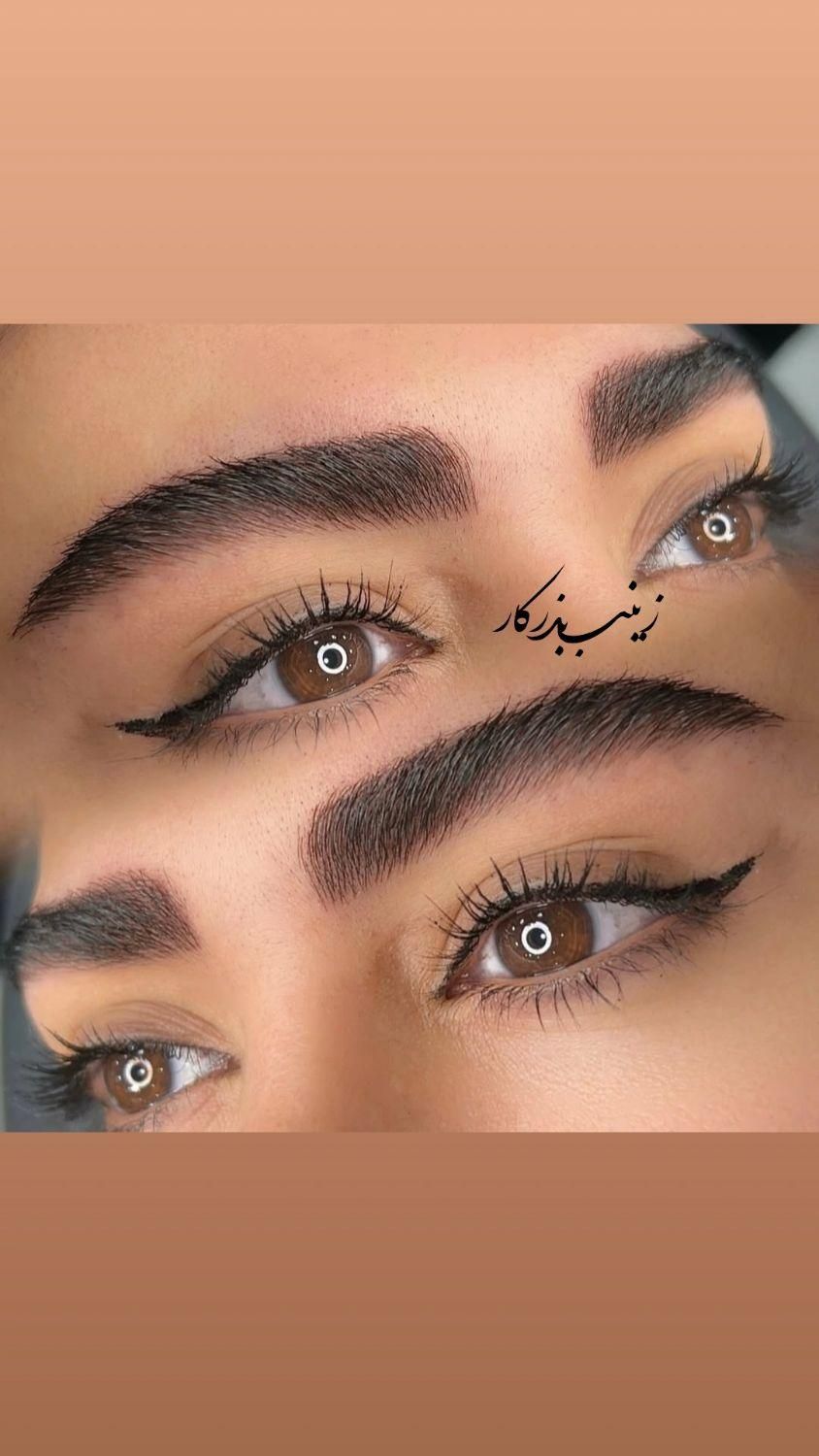 فیبروزبه سبک(کرکی). بنمژه .شیدینگ لب|خدمات آرایشگری و زیبایی|کاشان, زیدی|دیوار