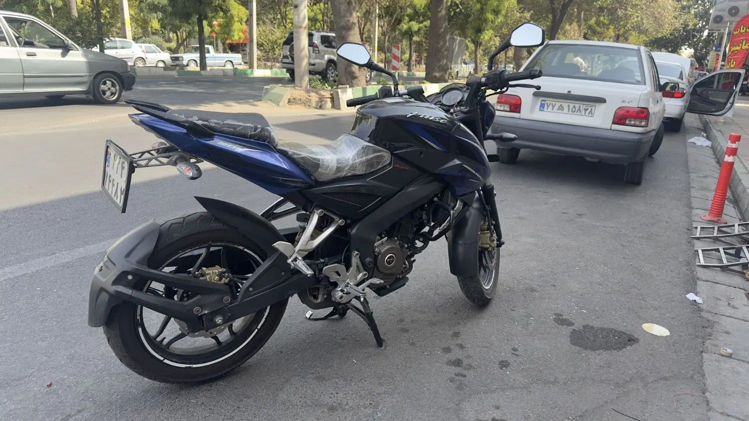 ns 200cc|موتورسیکلت|کرج, کوی امامیه|دیوار