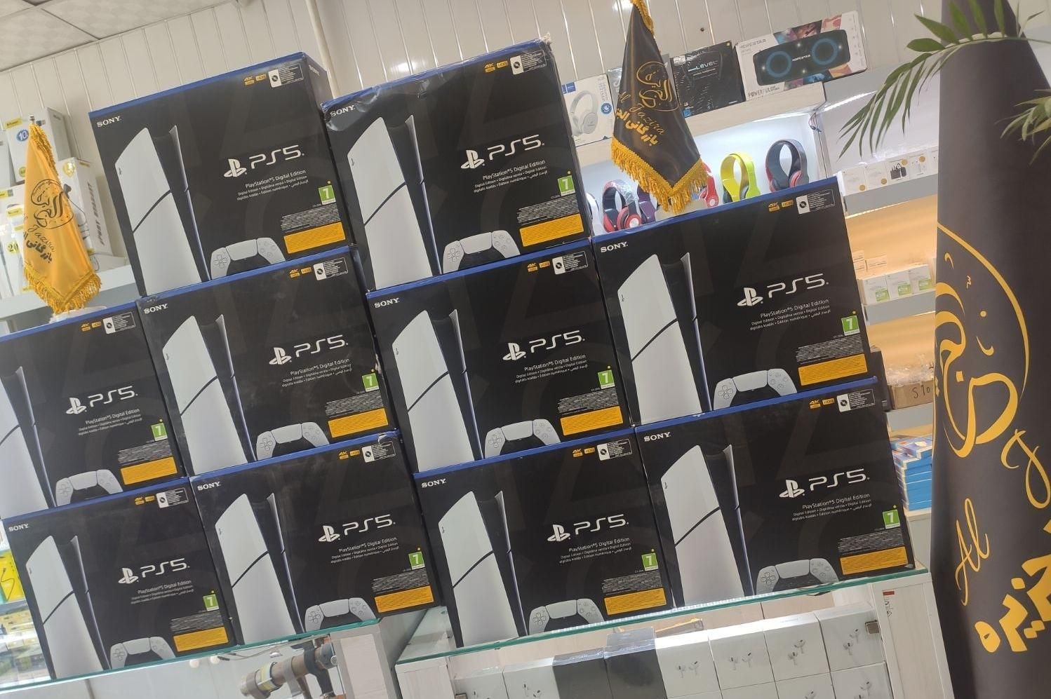 دیجیتال Ps5 slim * عمده و تک|کنسول، بازی ویدئویی و آنلاین|سیرجان, |دیوار