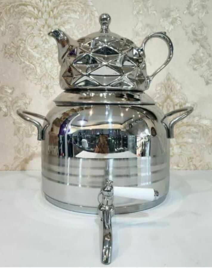 کتری قوری چای فلاکس کتری برقی کتری استیل|قوری، کتری، قهوهساز دستی|قم, شهرک فاطمیه|دیوار