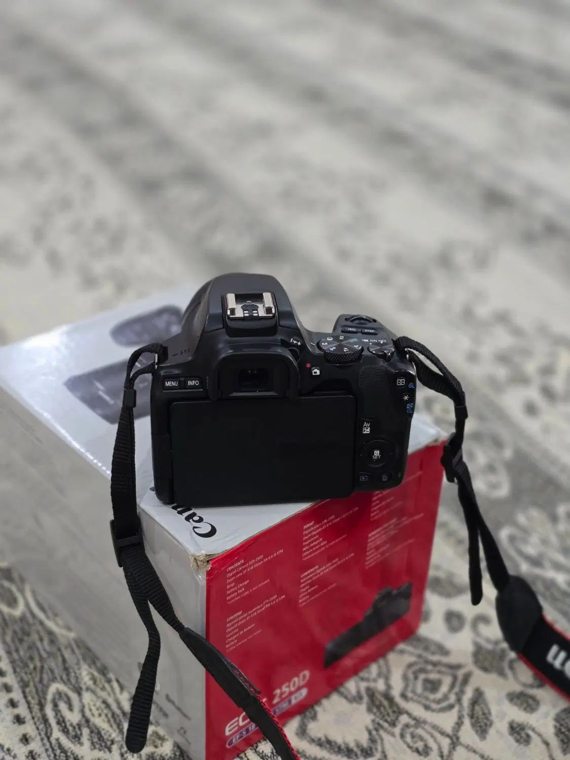 دوربین کانن Canon 250D نو|دوربین عکاسی و فیلم‌برداری|تهران, مینای جنوبی|دیوار