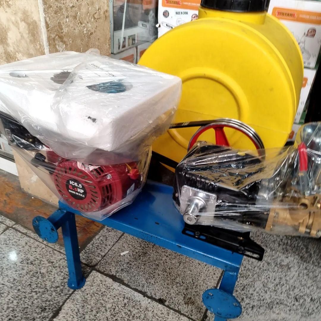 سمپاش فرغونی زنبه ای بنزینی برقی کلیک 7.5 اسب اصل|ماشینآلات صنعتی|تهران, شهرک ولیعصر جنوبی|دیوار