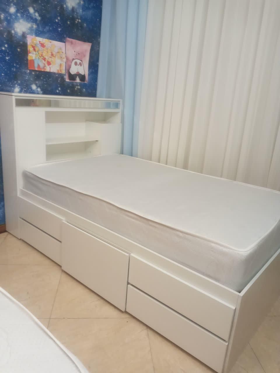 تخت یک نفره . سرویس خواب.میز تحریر.تخت کیاستی|تخت و سرویس خواب|مشهد, گلبرگ شمالی|دیوار