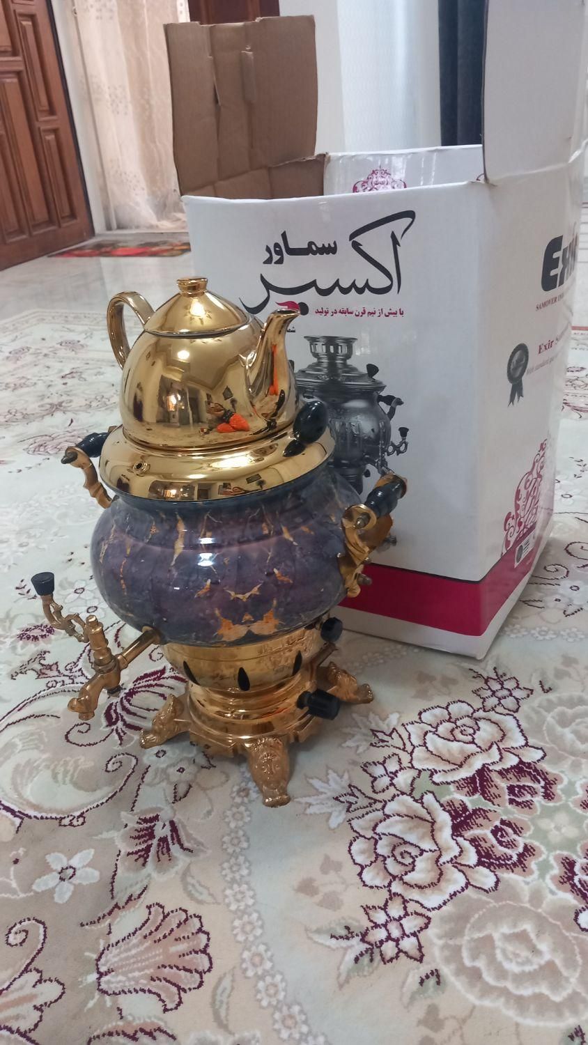 سماور اکسیر مدل سنگی|سماور، چای‌ساز، قهوه‌ساز|لاهیجان, گلستان|دیوار