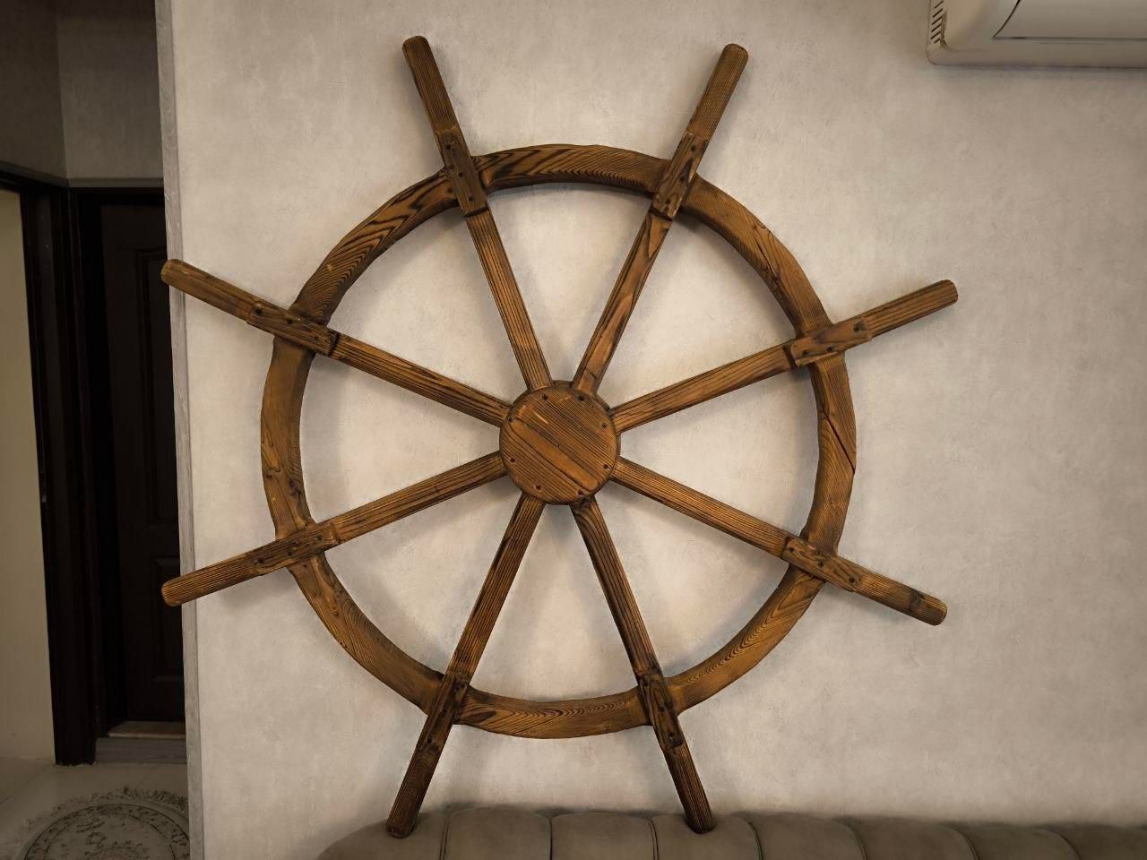 سکان کشتی (چوب نراد )|صنایع دستی و سایر لوازم تزئینی|رشت, پل تالشان|دیوار