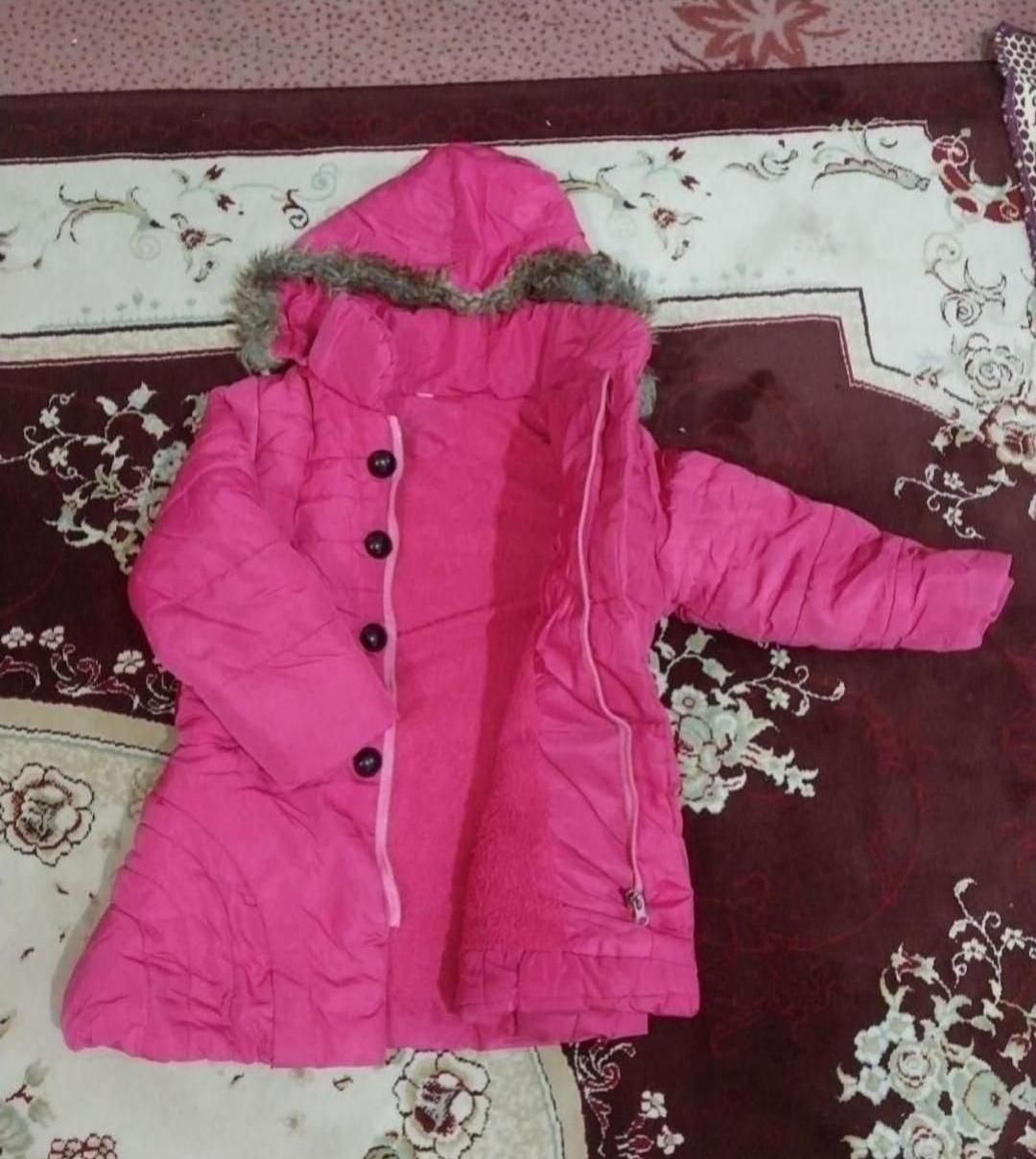 دو عدد کاپشن دخترانه|کفش و لباس بچه|مشکین‌دشت, |دیوار