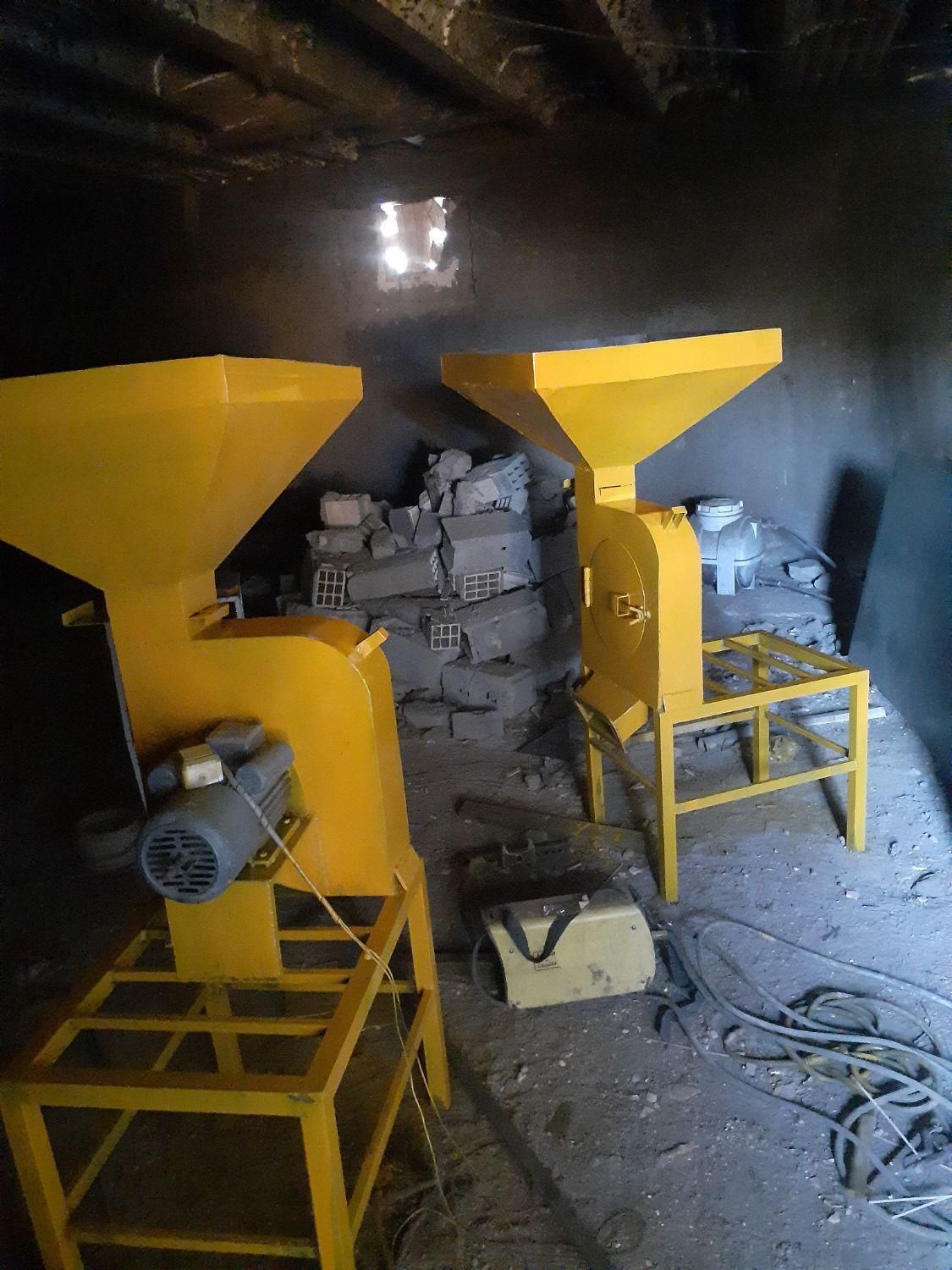 فروش نقدواقساط آسیاب صنعتی ویژه دامداری ومرغداری|خردکن، آسیاب، غذاساز|زنجان, |دیوار