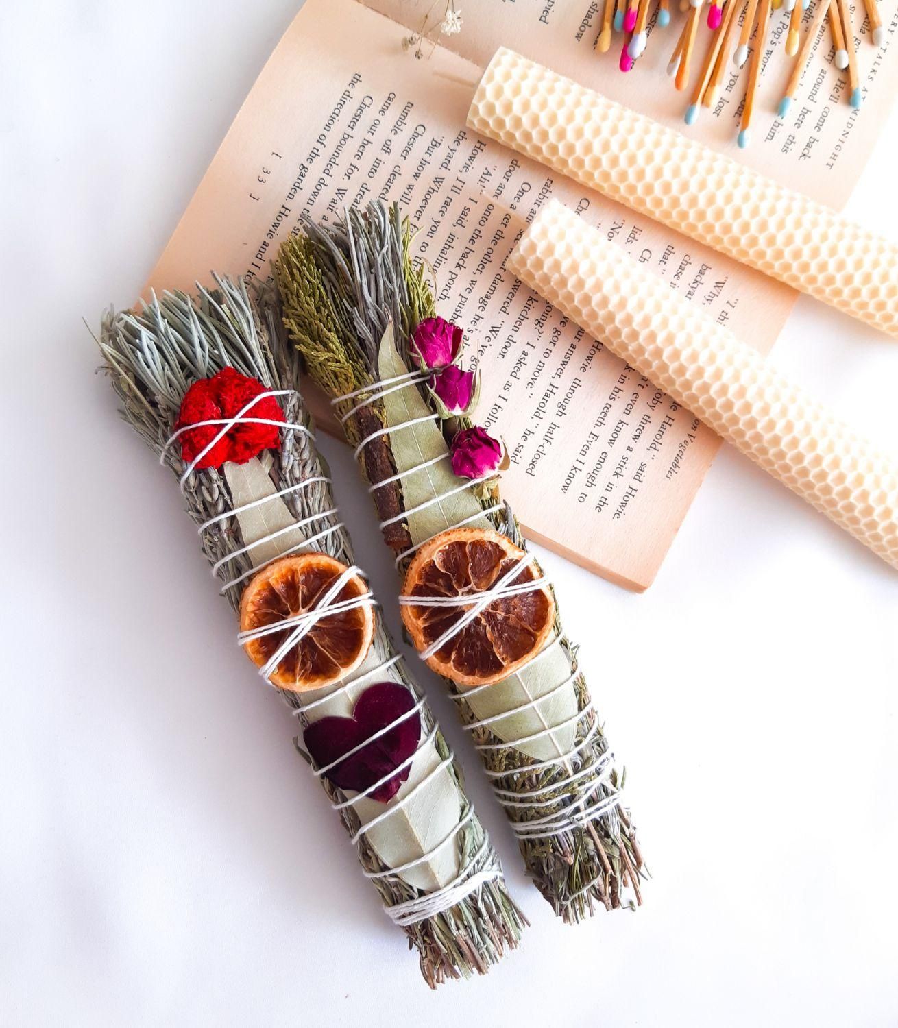 عود گیاهی اسماج/شمع طبیعی موم عسل/پک هدیه/گیفت|صنایع دستی و سایر لوازم تزئینی|شیراز, شهرک مدرس|دیوار