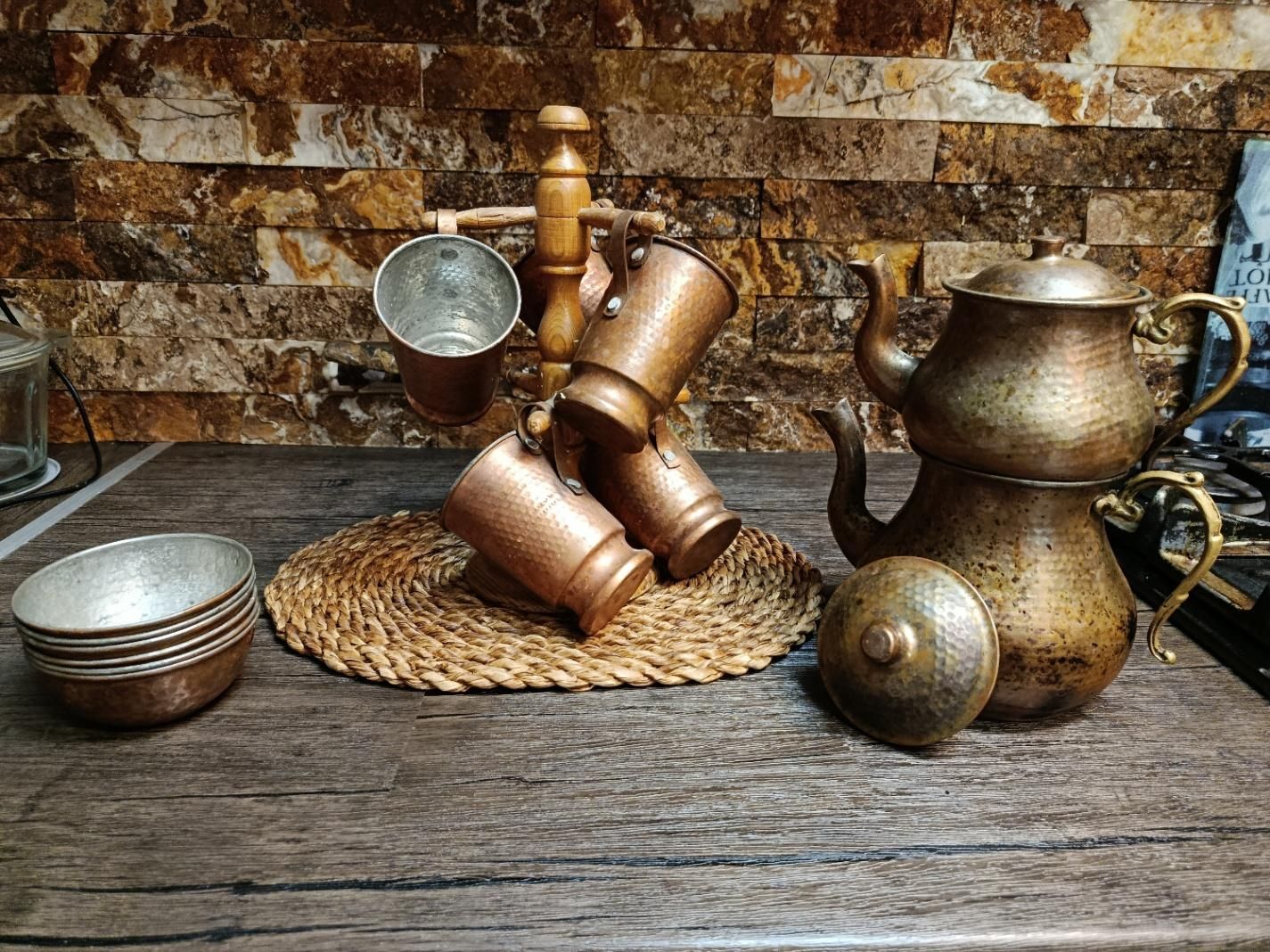 ظروف مسی اصل زنجان|صنایع دستی و سایر لوازم تزئینی|تهران, شاهین|دیوار