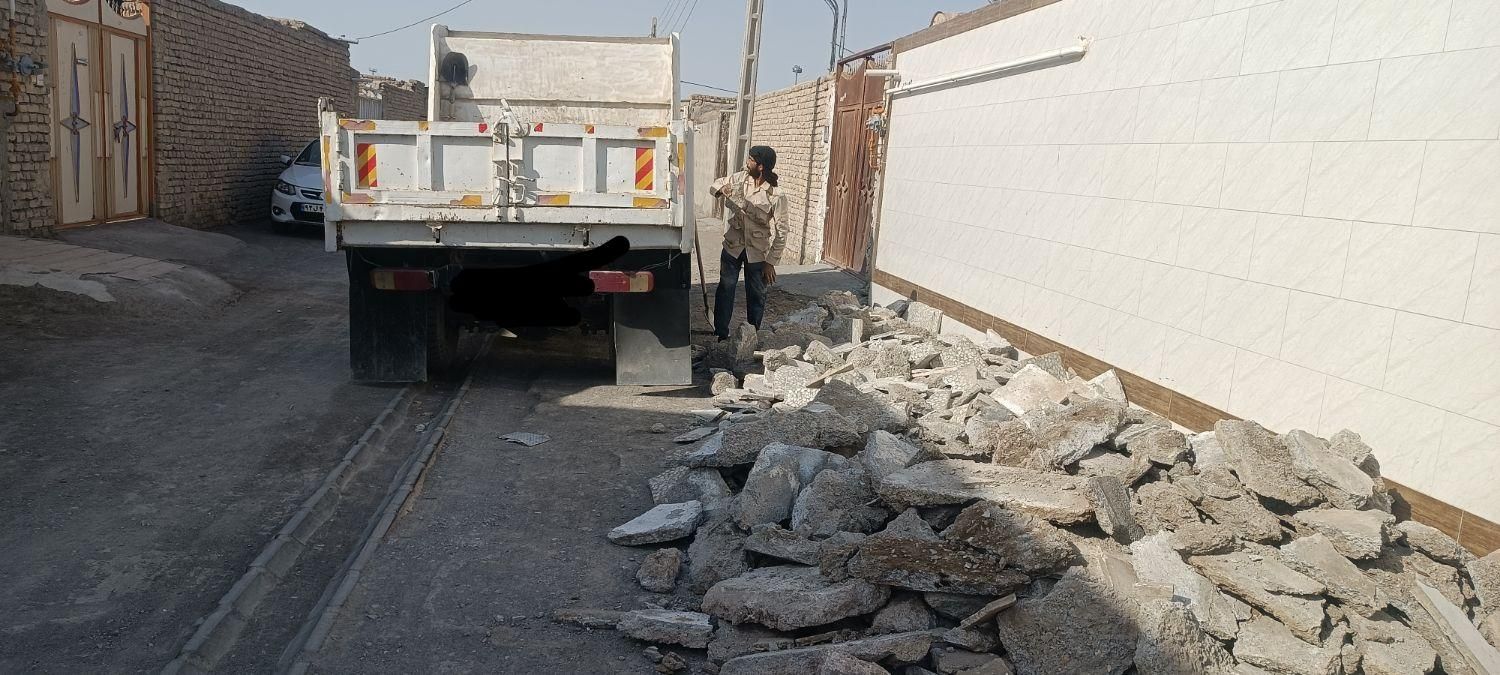 حمل بار نخاله ساختمانی وشن شسته وخاک مل|خدمات حمل و نقل|زابل, |دیوار