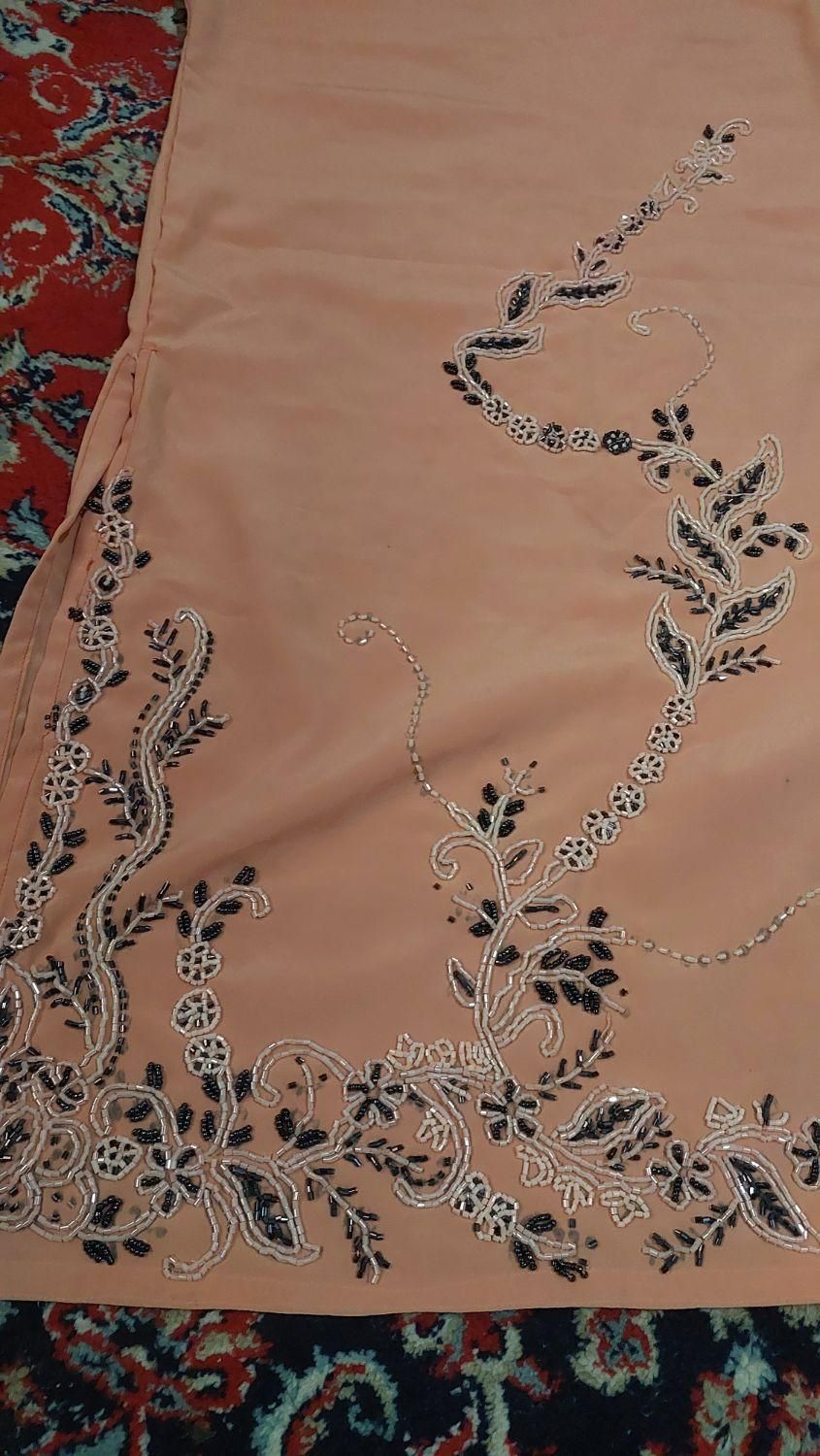 لباس مجلسی مهره دوزی شده هندی یاافغانی|لباس|شیراز, منطقه هوایی شهید دوران|دیوار