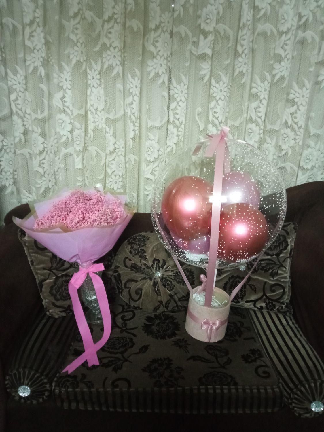 بادکنک بالنی ودسته گل|صنایع دستی و سایر لوازم تزئینی|تهران, پیروزی|دیوار