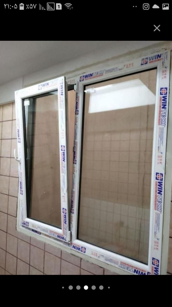 پنجره یو پی وی سی( چکی upvc) و شیشه دوجداره(  چکی)|خدمات پیشه و مهارت|سهند, |دیوار