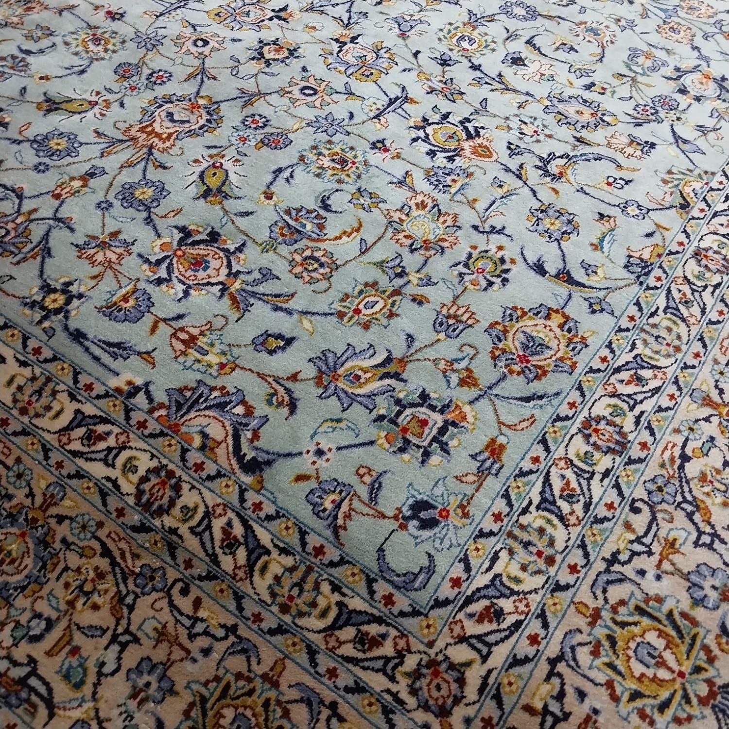 تک ۹متری دستباف پشم کرم رنگ ۱۰متری شبیه آن|فرش|دورود, |دیوار