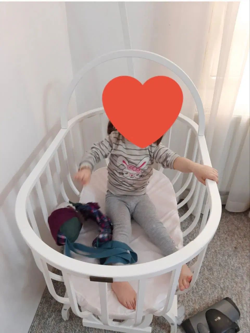 گهواره کودک/سفید/ترکیه ای|تخت و سرویس خواب|تهران, گلچین|دیوار