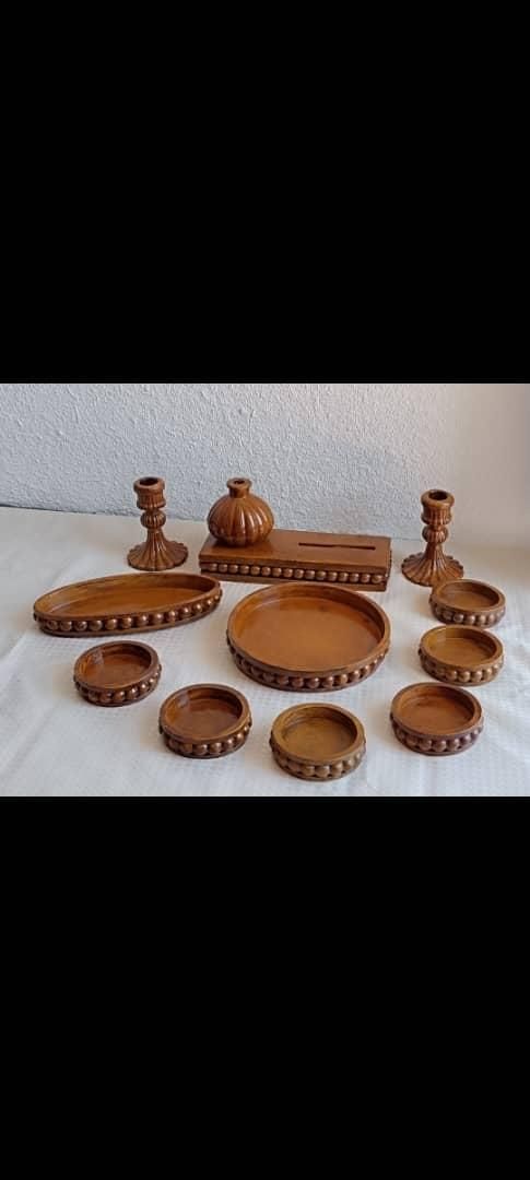 هفت سین طرح چوب فقط 199|صنایع دستی و سایر لوازم تزئینی|برازجان, |دیوار