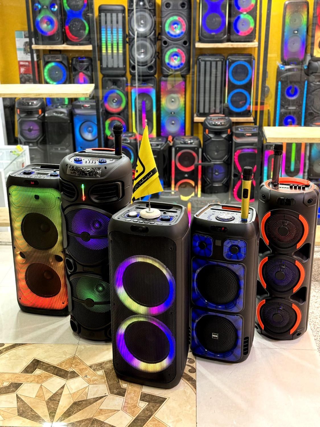 اسپیکر بلوتوثی باند خانگی پرتابل فول آکبند+گارانتی|سیستم صوتی خانگی|کرج, گوهردشت|دیوار