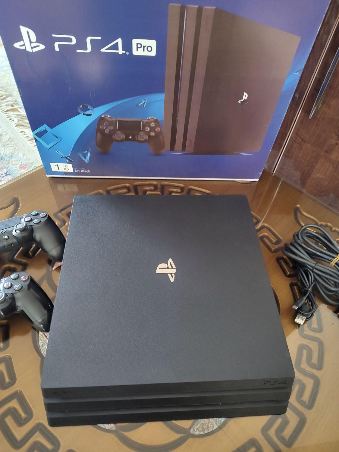 PS4 PRO 1 TB|کنسول، بازی ویدئویی و آنلاین|قائم‌شهر, |دیوار