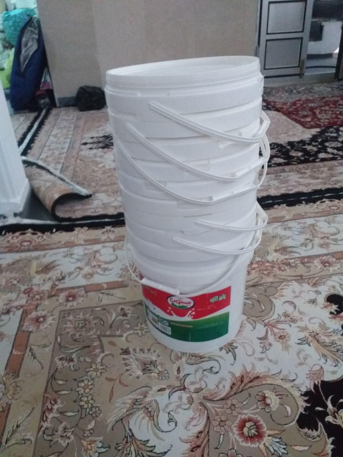 فروش سطل جای پنیر|ظروف نگهدارنده، پلاستیکی، یک‌بارمصرف|کرمانشاه, |دیوار