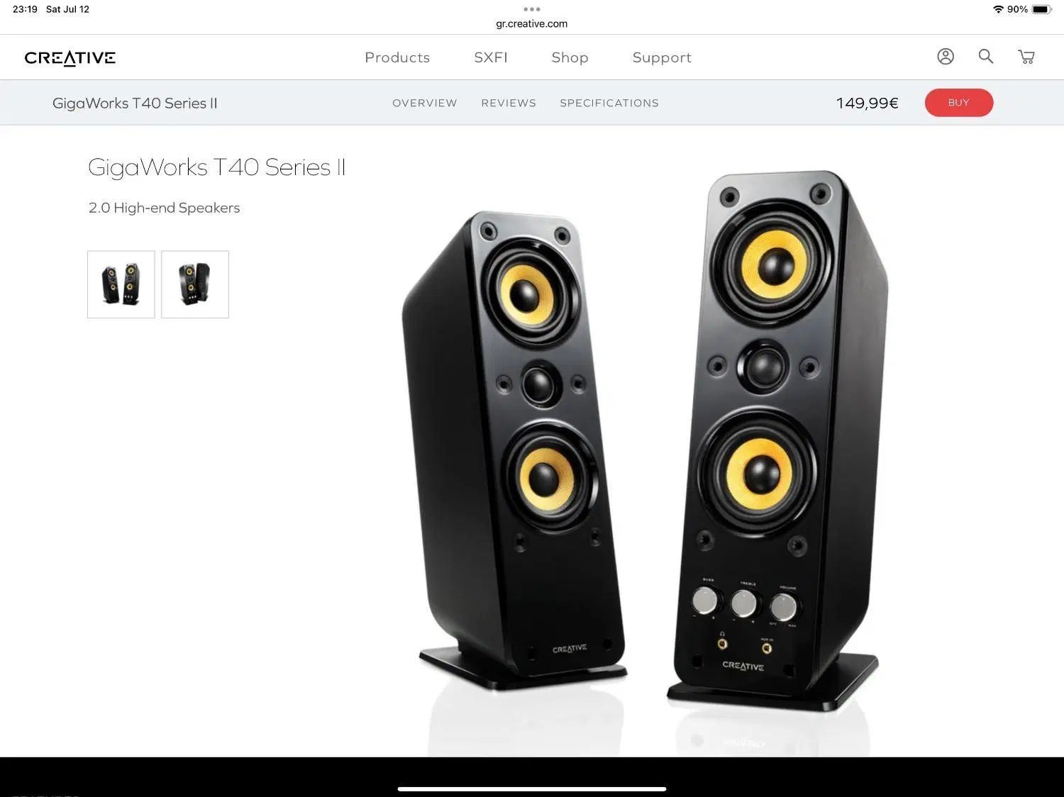 اسپیکر کریتیو creative gigaworks t40 II|قطعات و لوازم جانبی رایانه|تهران, قیطریه|دیوار