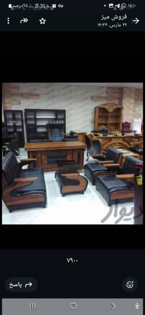 میز و صندلی مدیریت کارمندی منشی مدل پرادو|دفتر کار|فردیس, |دیوار